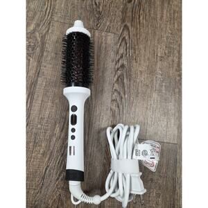 BONDIBOOST Infrared Thermal Roll Brush Curling Iron White NEW Hair Tool Volume